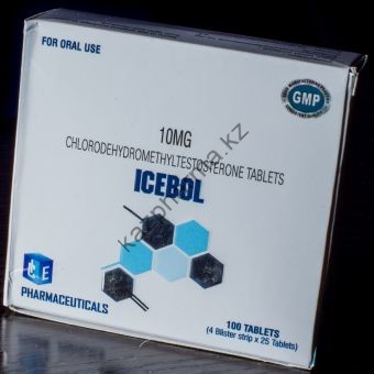 Туринабол Ice Pharma 100 таблеток (1таб 10 мг) - Байконур